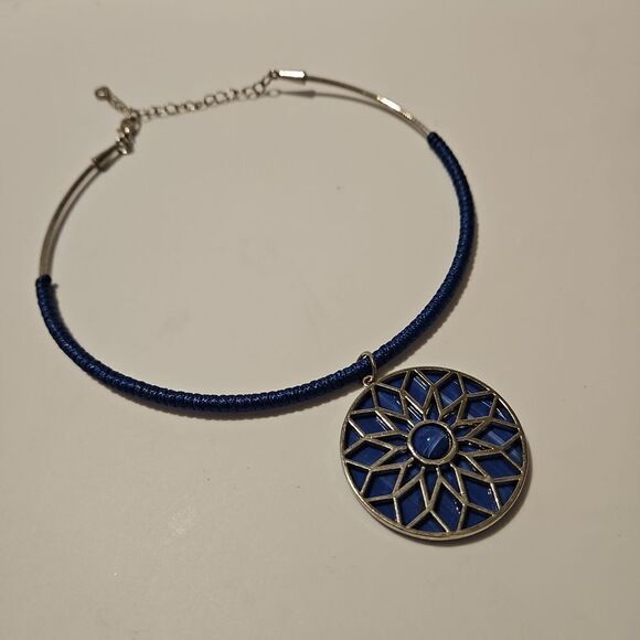 Statement  Boho Choker Necklace  see measurements - Picture 3 of 6